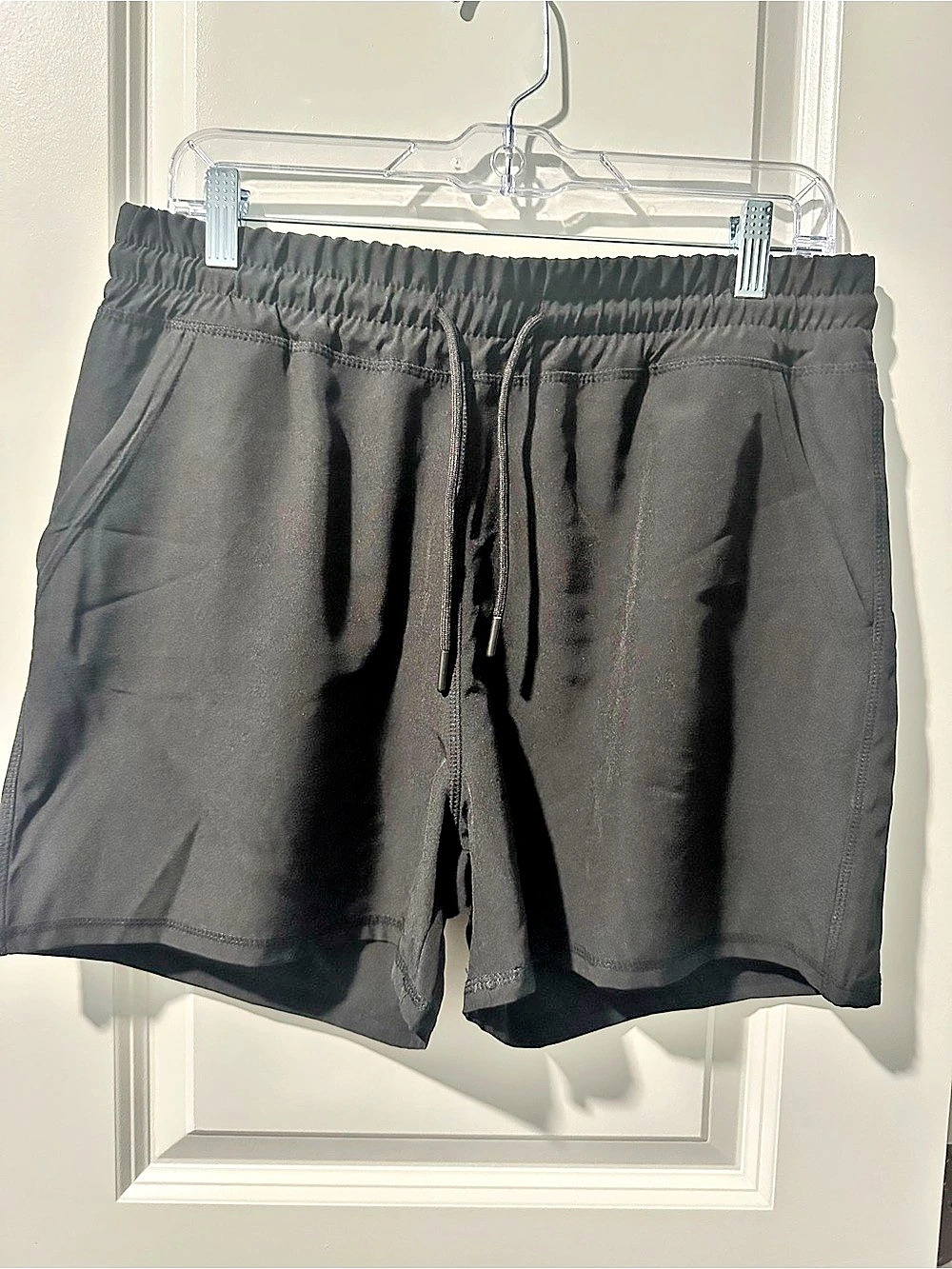 Beverly Hills Polo Club Black Athletic Shorts Size Large Like New